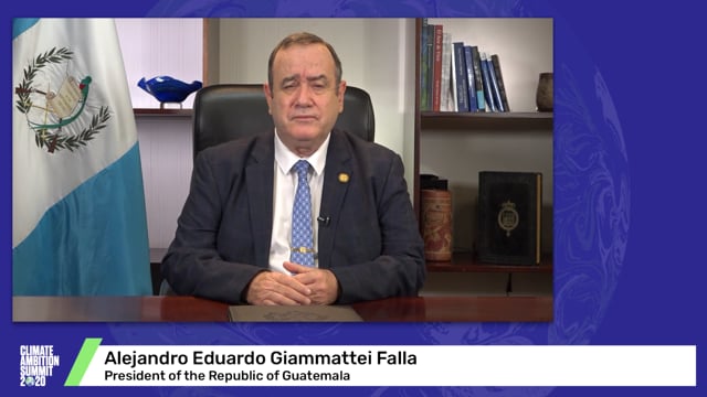 Alejandro Eduardo Giammattei Falla<br>President of the Republic of Guatemala 