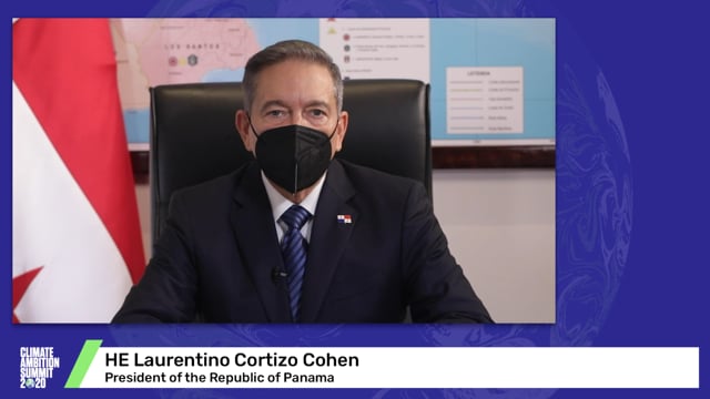 HE Laurentino Cortizo Cohen<br>President of the Republic of Panama