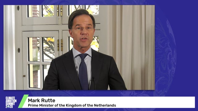 Mark Rutte<br>Prime Minister of the Kingdom of the Netherlands