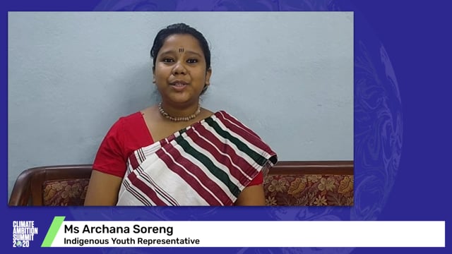 Ms Archana Soreng<br>Indigenous Youth Representative