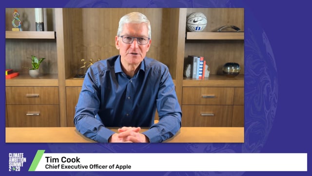 Tim Cook<br>Chief Executive Officer of Apple