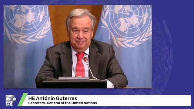 HE António Guterres<br>Secretary-General of the United Nations